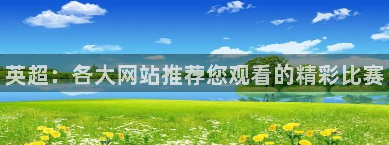 黑白体育看高清直播：英超：各大网站推荐您观看的精彩比赛