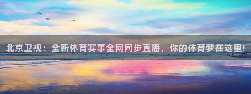黑白体育nba直播下载：北京卫视：全新体育赛事全网同步直播，你的体育梦在这里!